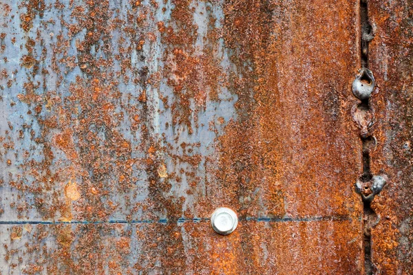 Repad och rostiga orange metallyta — Stockfoto