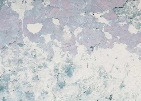 Stary niebieski earthen ściana z łuszczenie farby — Zdjęcie stockowe