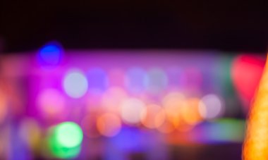 bokeh Ljubljana yeni yıl ışık