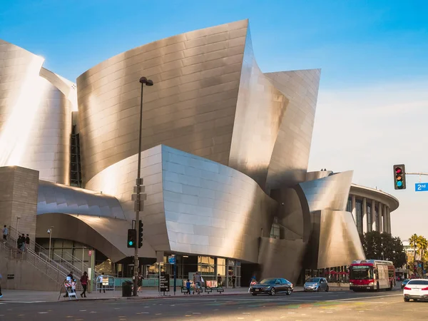 Walt Disney Konserthus Modern Arkitektonisk Design — Stockfoto