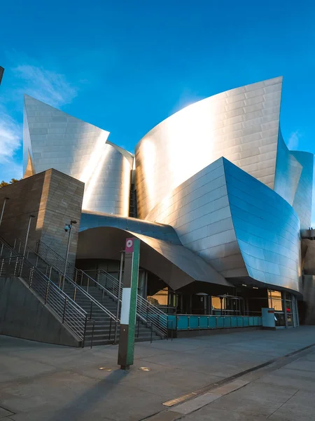 Walt Disney Concert Hall Modern Architectural Design — Stock Photo, Image