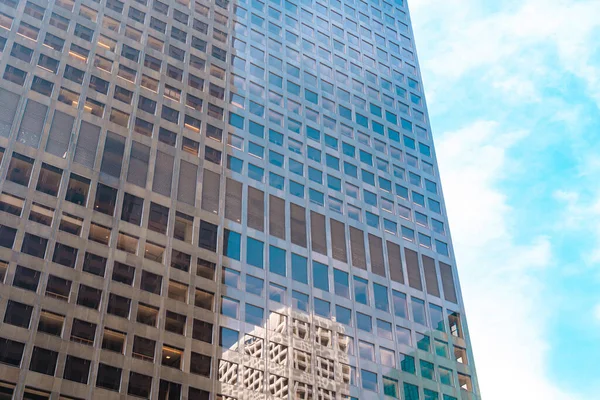 Cantieri Strade Del Centro Los Angeles Paesaggio Stradale Gli Edifici — Foto Stock