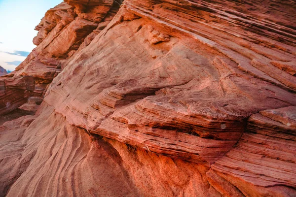 Red Sandstone Rocks Canyon Page Arizona — Stock Photo, Image