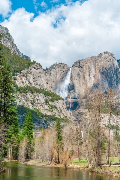 Beautiful Valley Yosemite Park Mountain Landscape Summer — Foto Stock