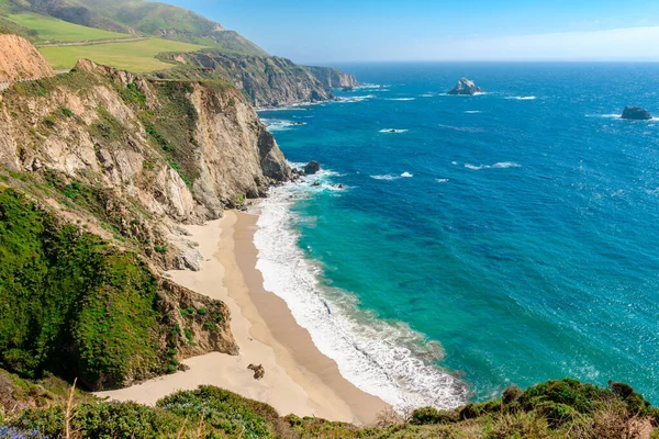 Spettacolare Paesaggio Panoramico Della Costa Occidentale Della California Con Vista — Foto Stock