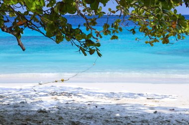 mavi deniz ve güzel beach Tayland 