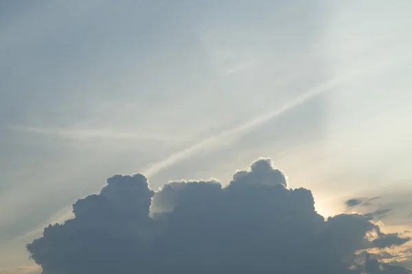 The light of sun at beautiful cloud and sky — Stock Photo, Image