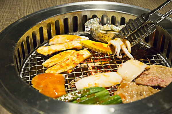 Yakiniku buffet that Japanese style barbecue — Stock Photo, Image