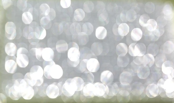 Silver bokeh blur background at day — Stock Photo, Image