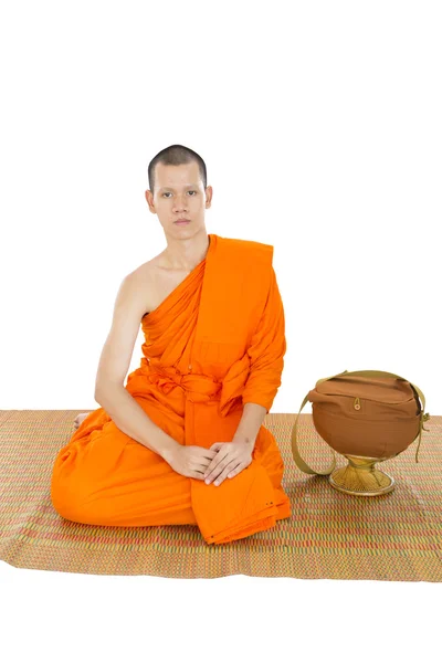 Junge thailändische Mönche — Stockfoto