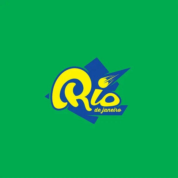Rio de janeiro-szimbólum — Stock Vector