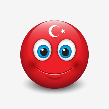 Türkiye'nin bayrak ile şirin ifade