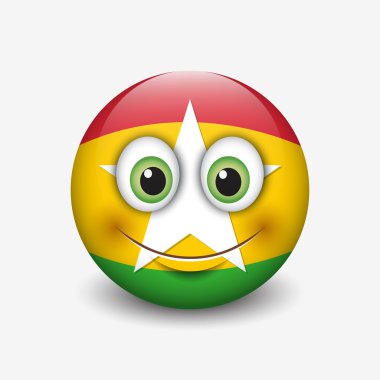 Myanmar bayrağı gülen