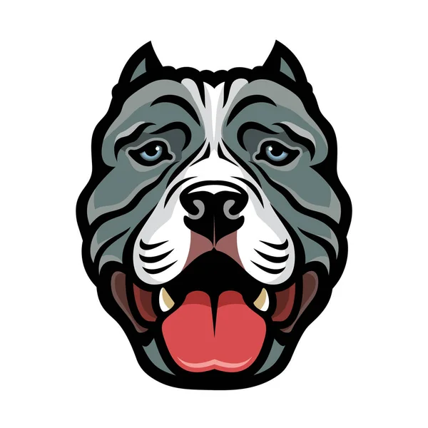 Pit Bull Symbol Vektor Illustration — Stockvektor