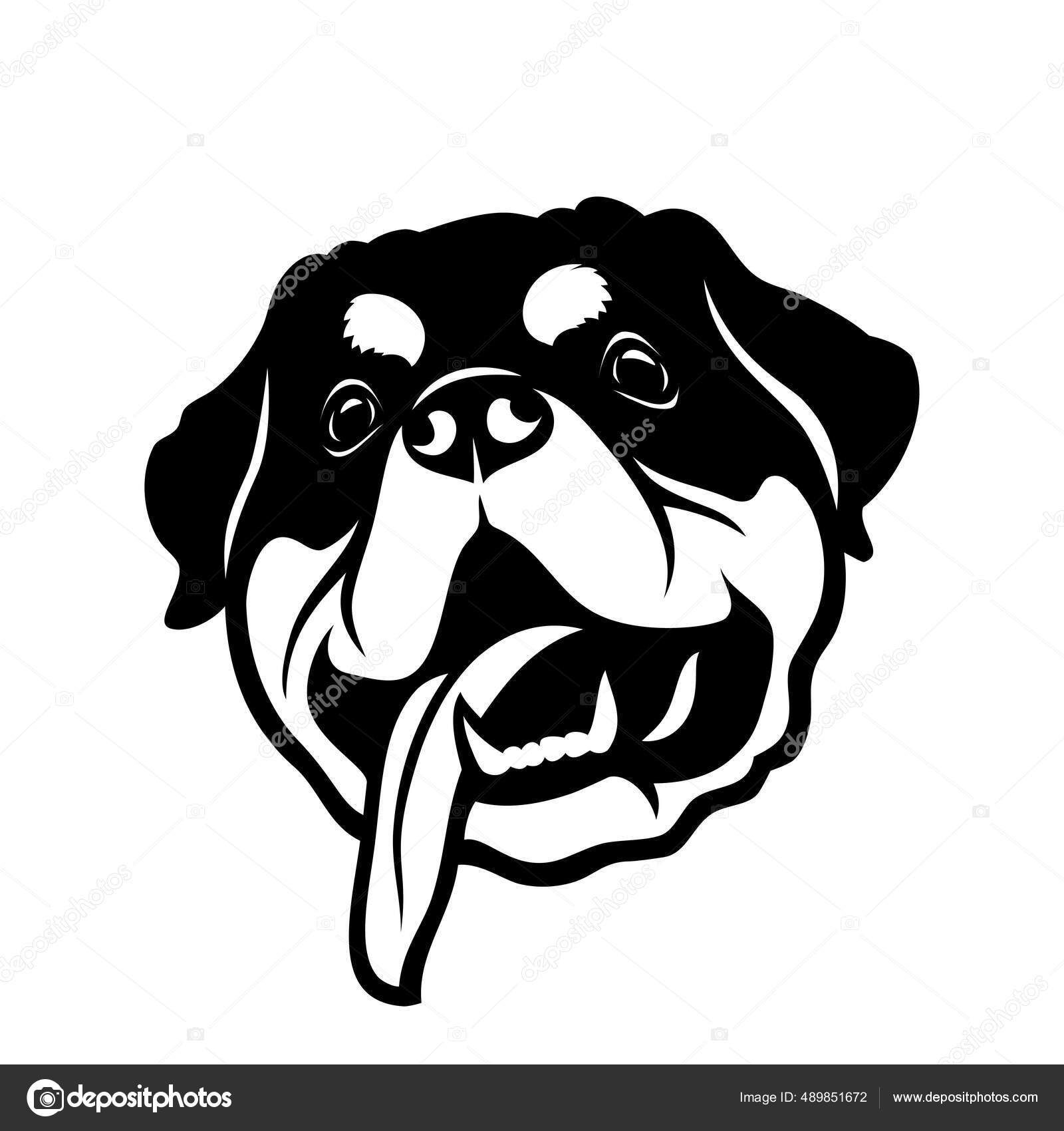 Rottweiler Dog Isolated Outlined Vector Illustration Stock Vector By I Petrovic 489851672 rottweiler-dog-isolated-outlined-vector-illustration-stock-vector-by-i-petrovic-489851672