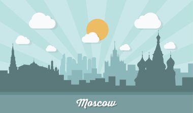 Moskova manzarası
