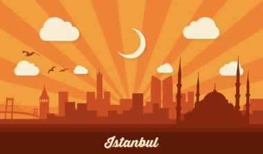 İstanbul manzarası