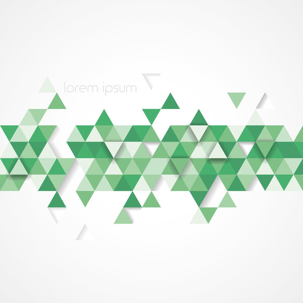 Фон с треугольными элементами
