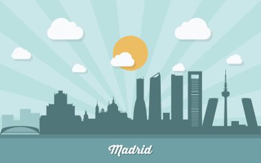 Madrid manzarası