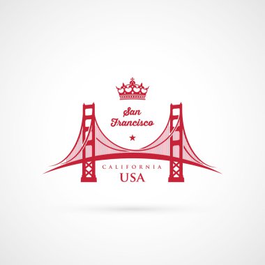 Golden Gate Köprüsü sembolü