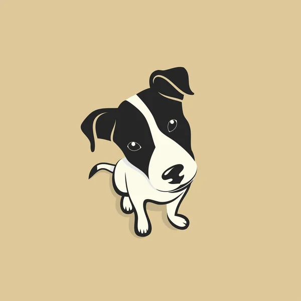 Jack russell terrier de — Vector de stock