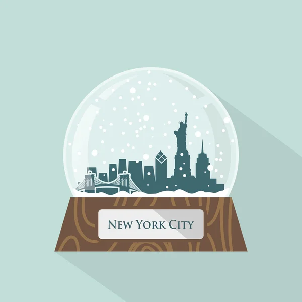 Ciudad de Nueva York — Vector de stock