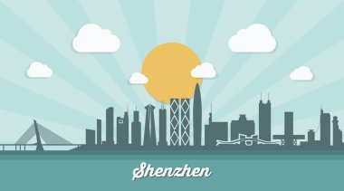 Shenzhen şehir manzarası