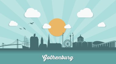 Gothenburg manzarası