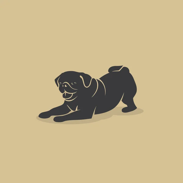 Pug Dog — Stockvector