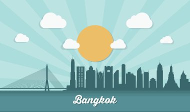 Bangkok manzarası