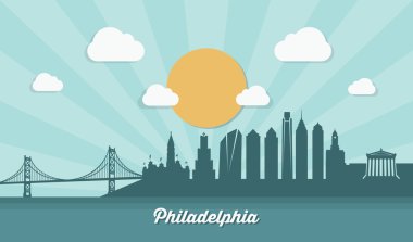 Philadelphia şehir manzarası