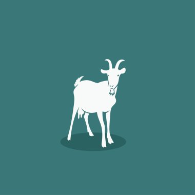 Goat sign icon clipart