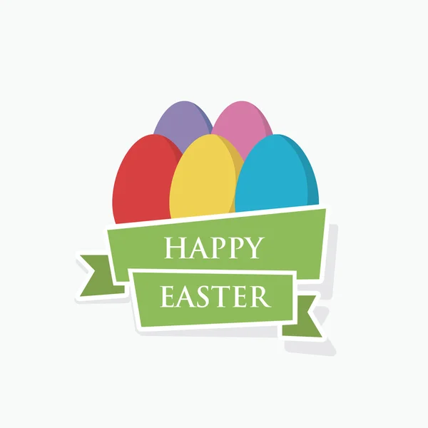 Happy Easter banner — Stock Vector