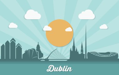 Dublin Skyline arka plan