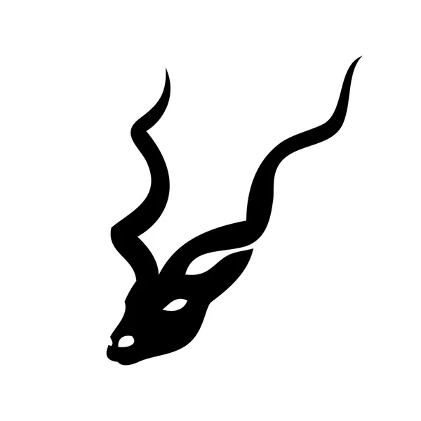 Kudu antelope sign Vector Graphics