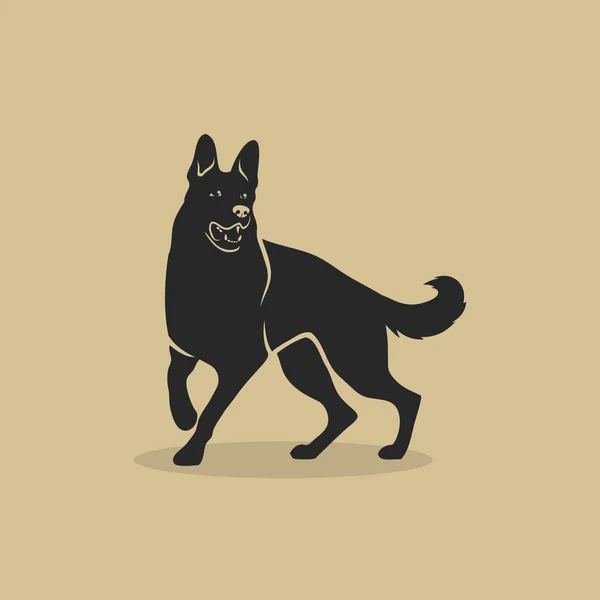 Chien berger allemand — Image vectorielle