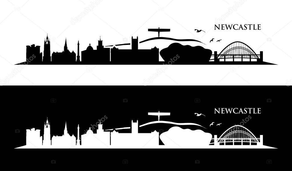 Newcastle City skyline