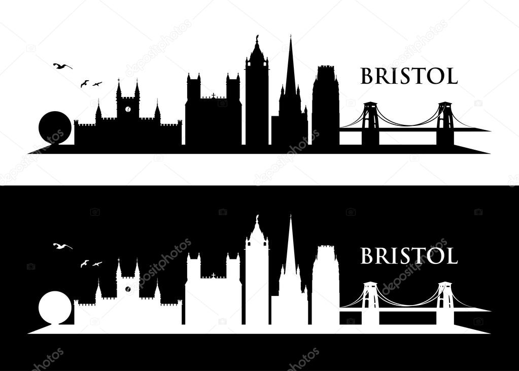 Bristol skyline illustration