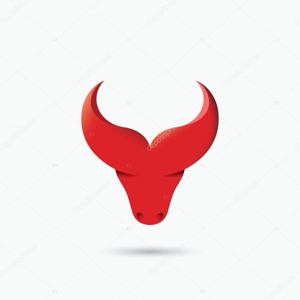 Bull sign  illustration