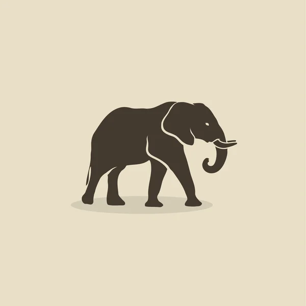 Afrikaanse dieren olifant — Stockvector