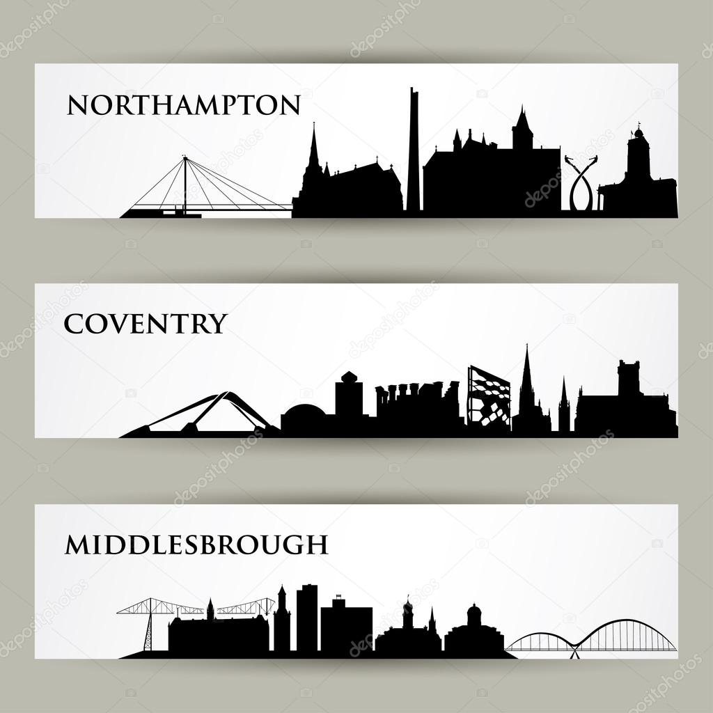 Coventry, Northampton and Middlesbrough