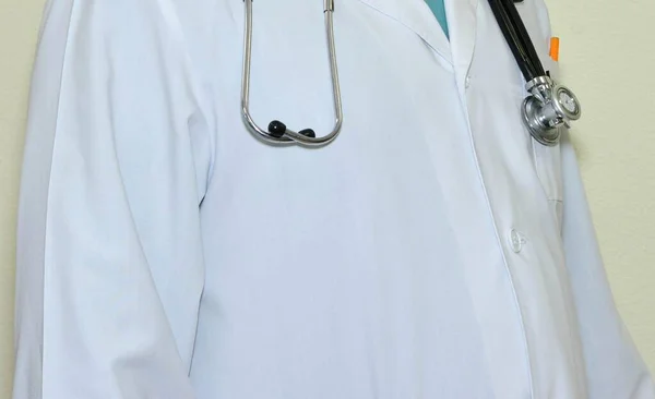 Doctor Nurse White Medical Coat — Stock Fotó