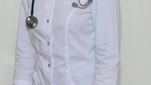 Doctor Nurse White Medical Coat — Stock Fotó