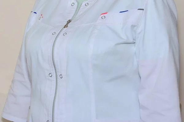 Doctor Nurse White Medical Coat — Photo