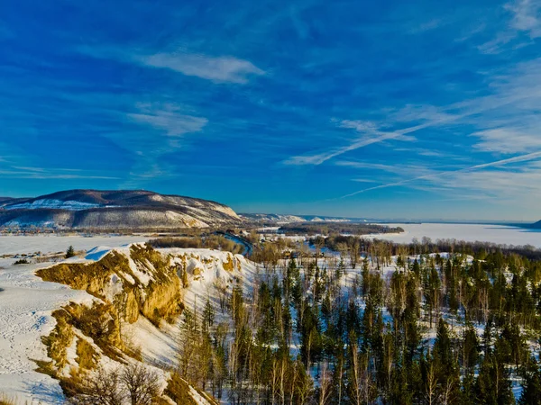 Orta Volga Rusya'nın peyzaj