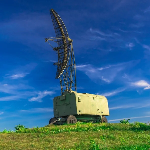 Radar na kopci — Stock fotografie