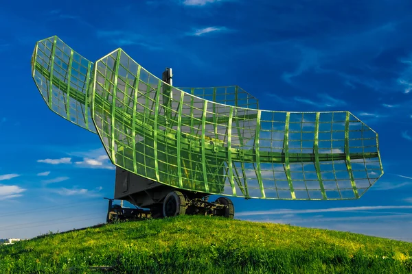 Radar na kopci — Stock fotografie