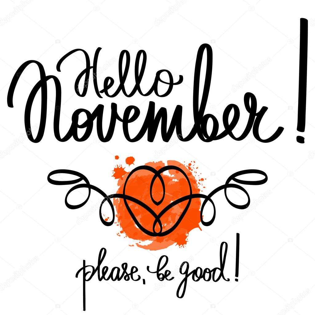 November calligraphy sale