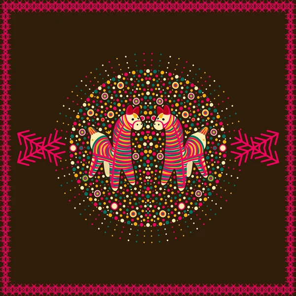 Филимоновский круговой орнамент векторное изображение ©alinabel 92867156