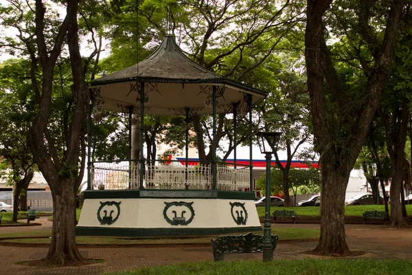 Jau San Paolo Brasile 2020 Bandstand Situato Piazza Siqueira Campos — Foto Stock
